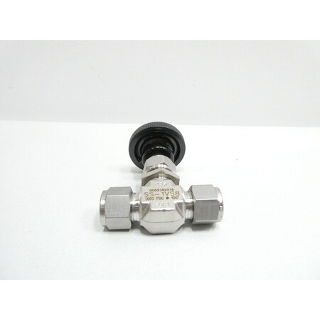 Swagelok MANUAL TUBE STAINLESS 5000PSI 1/2IN NEEDLE VALVE SS-1VS8